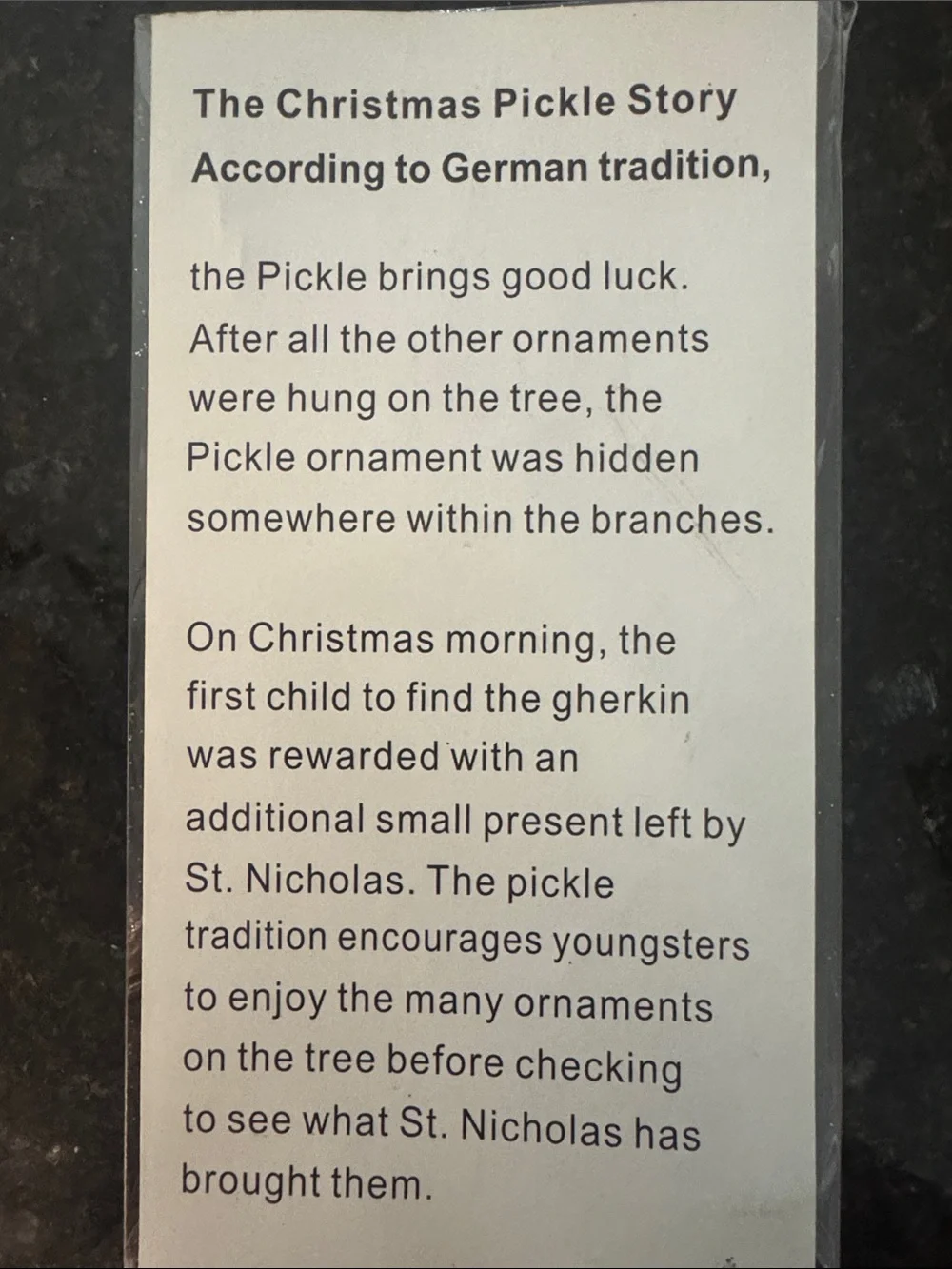 Green Glass Pickle Christmas Ornament with Red Santa Hat